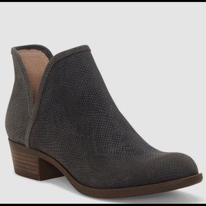 BRAND NEW LUCKY BRAND Bashina 2 Suede Booties